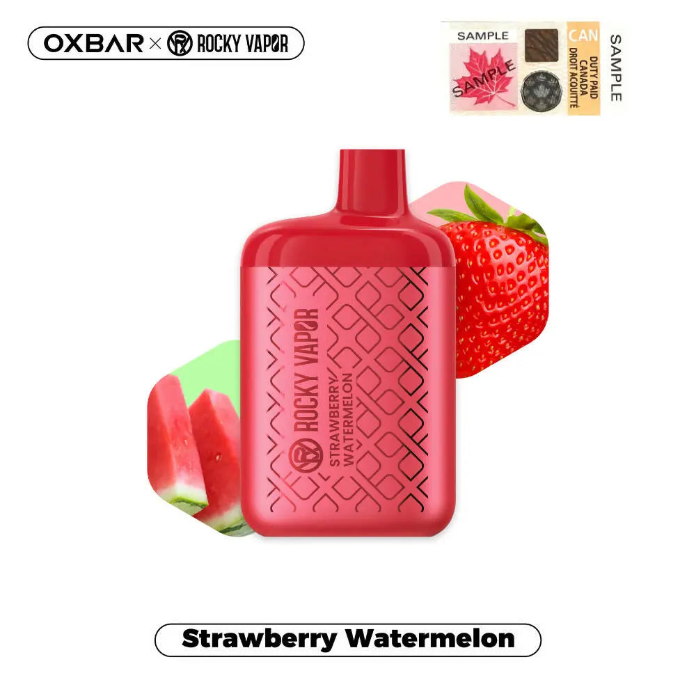 OXBAR Rocky Vapor Disposable Vape Strawberry Watermelon
