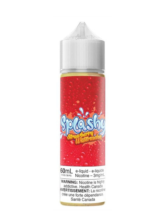 Splashy! - Strawberry Watermelon - Vape juice - Freebase Nicotine 