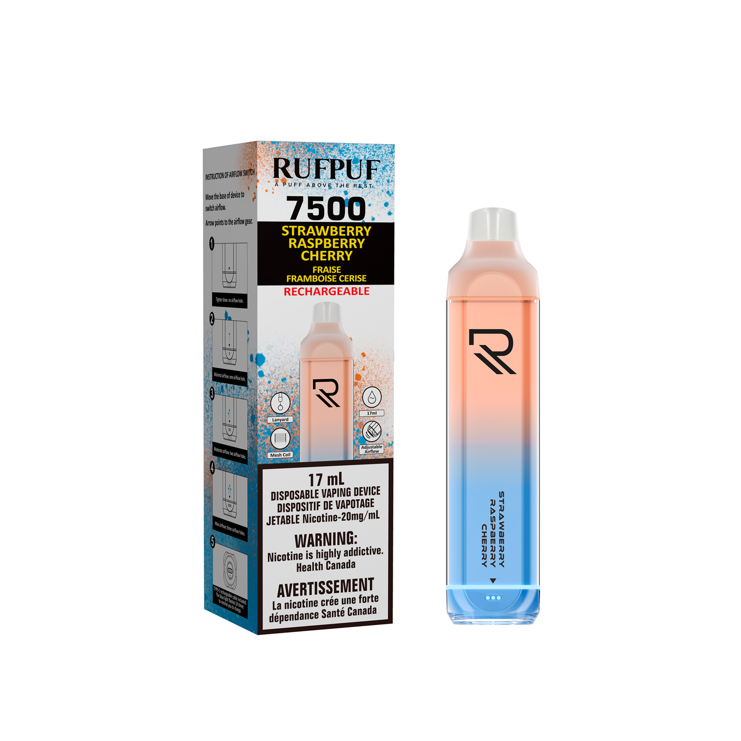 RUFPUF 7500 Puff Disposable Vape