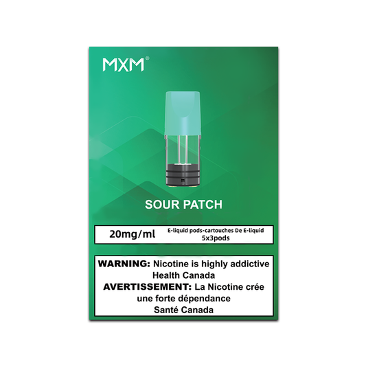 MXM -  Sour Patch - Closed Pod System - Salt Nicotine 